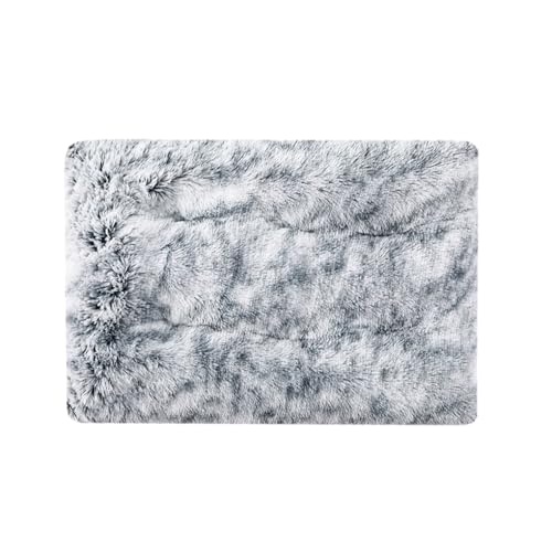QUXVUIS Hundebettmatte für kleine Haustiere – bequem und weich, langlebig und langlebig, Hundekäfigbett, Hundekissen, Haustierbett, Farbverlauf Grau, S QUXVUIS Hundebettmatte für kleine Haustiere – bequem und weich, langlebig und langlebig, Hundekäfigbett, Hundekissen, Haustierbett, Farbverlauf Grau, S von QUXVUIS