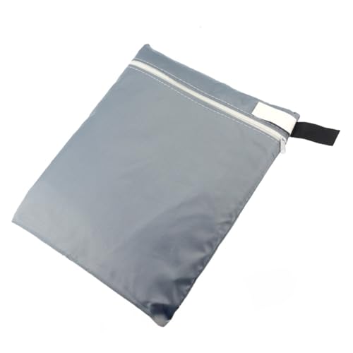 QUXVUIS Kaninchenstall Abdeckung, Haustier Häschenkäfig, tragbar, wasserdicht, Staubschutz, wiederverwendbar, Belüftungsschutz, Schutzhülle, Terrasse, Grau von QUXVUIS