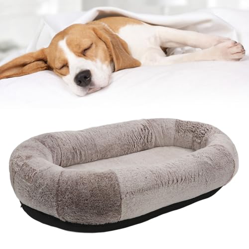 QWAXTRIW Großes Hundebett, riesige abnehmbare Bohnenbeutel Lazy Couch Innenpulpenbett beruhigende Hundebett Hundekiste Matratze Kissen Kissen für Hund von QWAXTRIW