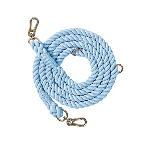 AISHANBAIHUODIAN 250 cm Hundeleine, handgefertigt, geflochtenes Baumwollseil, stark, schwer, Mehrfarbig, Hundeleinen, for Spaziergänge, Training, geeignet for kleine, mittelgroße und große Hunde (Col AISHANBAIHUODIAN 250 cm Hundeleine, handgefertigt, geflochtenes Baumwollseil, stark, schwer, Mehrfarbig, Hundeleinen, for Spaziergänge, Training, geeignet for kleine, mittelgroße und große Hunde (Col von QWERTYUI