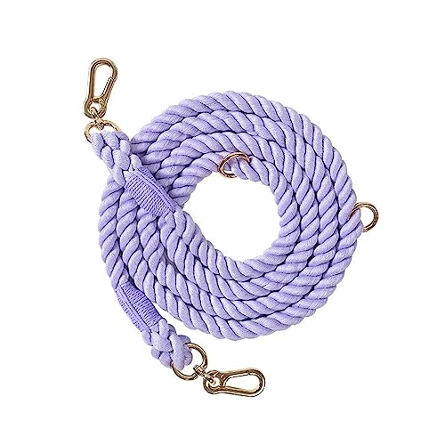 AISHANBAIHUODIAN 250 cm Hundeleine, handgefertigt, geflochtenes Baumwollseil, stark, schwer, Mehrfarbig, Hundeleinen, for Spaziergänge, Training, geeignet for kleine, mittelgroße und große Hunde (Col AISHANBAIHUODIAN 250 cm Hundeleine, handgefertigt, geflochtenes Baumwollseil, stark, schwer, Mehrfarbig, Hundeleinen, for Spaziergänge, Training, geeignet for kleine, mittelgroße und große Hunde (Col von QWERTYUI