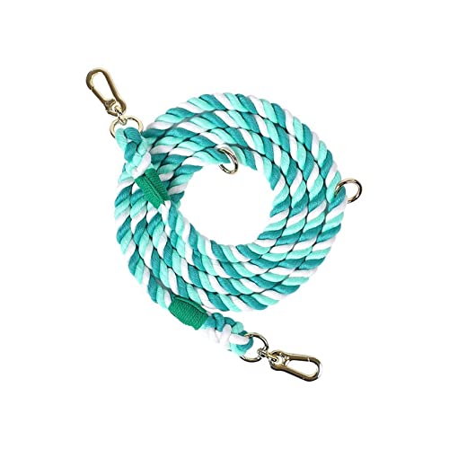 AISHANBAIHUODIAN 250 cm Hundeleine, handgefertigt, geflochtenes Baumwollseil, stark, schwer, Mehrfarbig, Hundeleinen, for Spaziergänge, Training, geeignet for kleine, mittelgroße und große Hunde (Col AISHANBAIHUODIAN 250 cm Hundeleine, handgefertigt, geflochtenes Baumwollseil, stark, schwer, Mehrfarbig, Hundeleinen, for Spaziergänge, Training, geeignet for kleine, mittelgroße und große Hunde (Col von QWERTYUI
