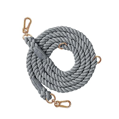 AISHANBAIHUODIAN 250 cm Hundeleine, handgefertigt, geflochtenes Baumwollseil, stark, schwer, Mehrfarbig, Hundeleinen, for Spaziergänge, Training, geeignet for kleine, mittelgroße und große Hunde (Col AISHANBAIHUODIAN 250 cm Hundeleine, handgefertigt, geflochtenes Baumwollseil, stark, schwer, Mehrfarbig, Hundeleinen, for Spaziergänge, Training, geeignet for kleine, mittelgroße und große Hunde (Col von QWERTYUI