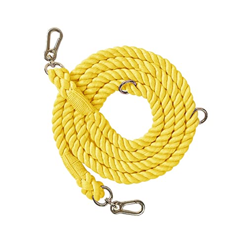 AISHANBAIHUODIAN 250 cm Hundeleine, handgefertigt, geflochtenes Baumwollseil, stark, schwer, Mehrfarbig, Hundeleinen, for Spaziergänge, Training, geeignet for kleine, mittelgroße und große Hunde (Col AISHANBAIHUODIAN 250 cm Hundeleine, handgefertigt, geflochtenes Baumwollseil, stark, schwer, Mehrfarbig, Hundeleinen, for Spaziergänge, Training, geeignet for kleine, mittelgroße und große Hunde (Col von QWERTYUI