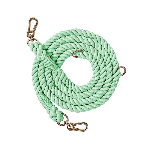 AISHANBAIHUODIAN 250 cm Hundeleine, handgefertigt, geflochtenes Baumwollseil, stark, schwer, Mehrfarbig, Hundeleinen, for Spaziergänge, Training, geeignet for kleine, mittelgroße und große Hunde (Col AISHANBAIHUODIAN 250 cm Hundeleine, handgefertigt, geflochtenes Baumwollseil, stark, schwer, Mehrfarbig, Hundeleinen, for Spaziergänge, Training, geeignet for kleine, mittelgroße und große Hunde (Col von QWERTYUI