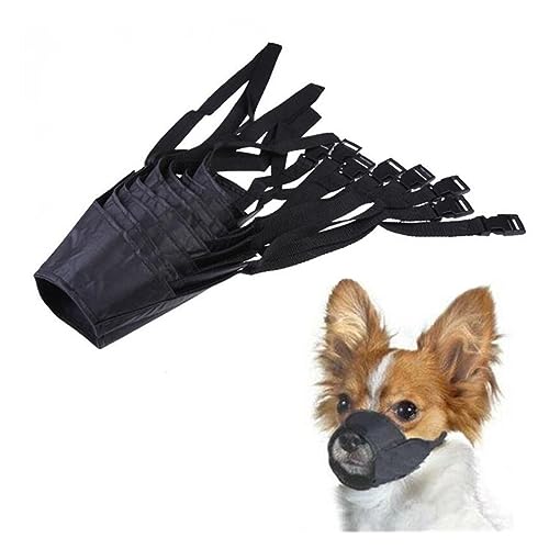 AISHANBAIHUODIAN 7 Größen verstellbare Maulkorb for Hunde aus Nylon, Haustiermaske, stoppt das Bellen, Anti-Biss-Maulkorb mit weichem Mund, Sicherheits-Maulkorb for Hunde, passend for Mundschutz (Col AISHANBAIHUODIAN 7 Größen verstellbare Maulkorb for Hunde aus Nylon, Haustiermaske, stoppt das Bellen, Anti-Biss-Maulkorb mit weichem Mund, Sicherheits-Maulkorb for Hunde, passend for Mundschutz (Col von QWERTYUI