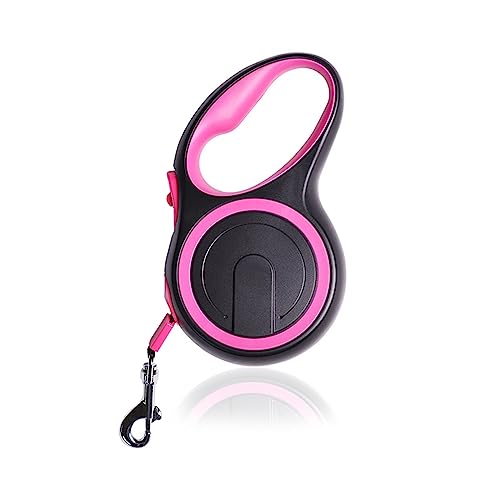 AISHANBAIHUODIAN Automatisch ausziehbares Seil, Lange, Starke Haustierleine, passend for große Hunde, langlebiges Nylon, einziehbar, for Hundewelpen, Spaziergänge, Laufen, Leine (Color : Pink, Size AISHANBAIHUODIAN Automatisch ausziehbares Seil, Lange, Starke Haustierleine, passend for große Hunde, langlebiges Nylon, einziehbar, for Hundewelpen, Spaziergänge, Laufen, Leine (Color : Pink, Size von QWERTYUI