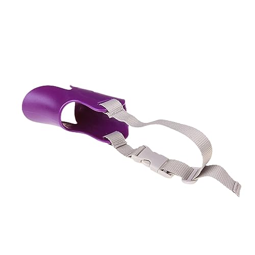 AISHANBAIHUODIAN Entenschnabel-Maske, passend for Hunde, Anti-Biss-Maulkörbe for kleine Hunde, Corgi, Chihuahua, Welpenzubehör, Verstellbarer Maulkorb, Haustierbedarf (Color : Purple, Size : S-Suit AISHANBAIHUODIAN Entenschnabel-Maske, passend for Hunde, Anti-Biss-Maulkörbe for kleine Hunde, Corgi, Chihuahua, Welpenzubehör, Verstellbarer Maulkorb, Haustierbedarf (Color : Purple, Size : S-Suit von QWERTYUI