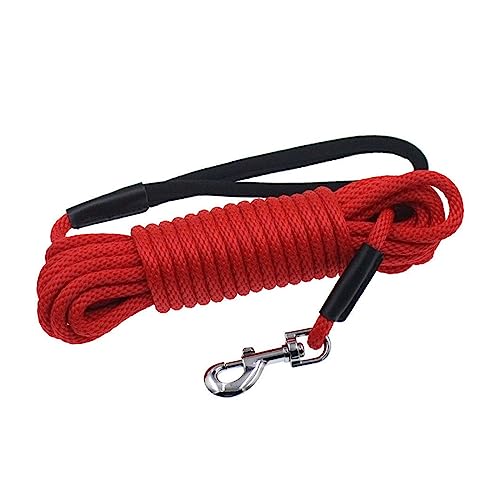 AISHANBAIHUODIAN Lange Leine for Hunde (Color : Red, Size : 10mmX4.5m) von QWERTYUI