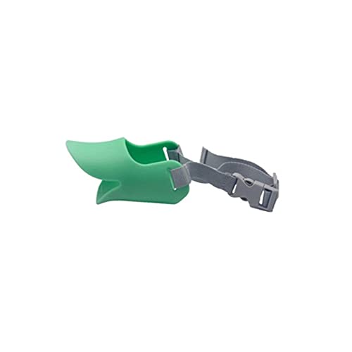 AISHANBAIHUODIAN Maulkorb for Hunde, Silikon, Entenmaulkorb, Maske, passend for Hunde, Anti-Biss, aufhören zu bellen, Kleiner großer Hund, Maulkörbe, Haustier-Hundezubehör (Color : Green, Size : L) AISHANBAIHUODIAN Maulkorb for Hunde, Silikon, Entenmaulkorb, Maske, passend for Hunde, Anti-Biss, aufhören zu bellen, Kleiner großer Hund, Maulkörbe, Haustier-Hundezubehör (Color : Green, Size : L) von QWERTYUI