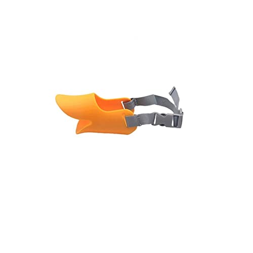 AISHANBAIHUODIAN Maulkorb for Hunde, bellende Hunde, Silikon, klein, passend for Maulkorb, Maulkörbe, Maske, Stopper for große Hunde, Anti-Mund-Haustierbiss-Zubehör, Entenhaustier (Color : Orange, S AISHANBAIHUODIAN Maulkorb for Hunde, bellende Hunde, Silikon, klein, passend for Maulkorb, Maulkörbe, Maske, Stopper for große Hunde, Anti-Mund-Haustierbiss-Zubehör, Entenhaustier (Color : Orange, S von QWERTYUI