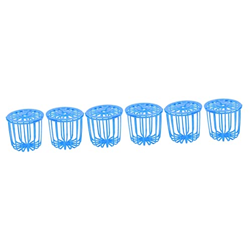Wellensittich-Futterspender for Käfige, Vogelkäfig-Futterspender, Vogelkäfig-Hängekorb, 6 Stück, Papageienbedarf, Käfig-Aufbewahrungskorb, Vogelfutterspender, Papageienkorb von QWFVHJ