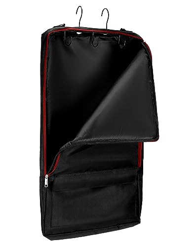 QWORK Zaumzeug Tasche mit Haken Pferdegeschirr Tasche Pferd Tack Tragetasche mit 3 Zinken Tack Rack Schwarz QWORK Zaumzeug Tasche mit Haken Pferdegeschirr Tasche Pferd Tack Tragetasche mit 3 Zinken Tack Rack Schwarz von QWORK
