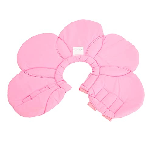 Einstellbarer Pet -Kegelkragen - Weicher Schwamm, leichte Sonnenblumenform + Wundschutz für Katzen und Hunde Genesung (Type 2) von QWUUYEC