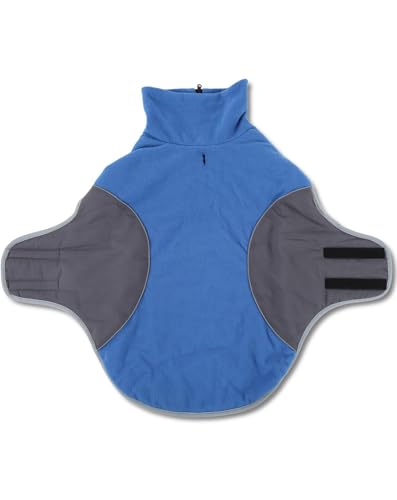 Hundewintermantel - Premium -Plush -Wärme mit Reißverschluss und Hakenschleifenbeschlägen, Leichter und haltbarer Hundeweste mit Leinenloch für Outdoor -Aktivitäten bei kaltem (Type 3) von QWUUYEC