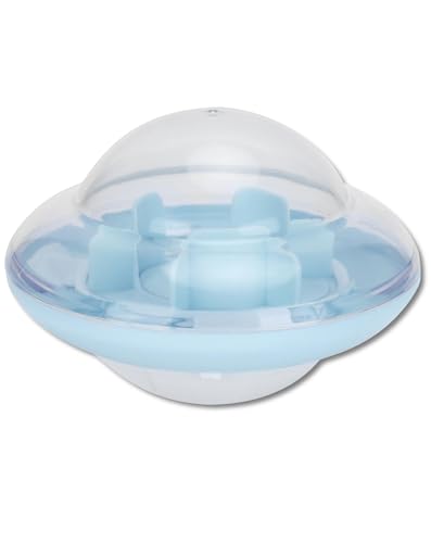 QWUUYEC Interaktive Haustier -Fütterungskugel - Verstellbares Lebensmittel -Dispends Slow Feeder Toy für Katzen Hunde langlebige Anti -Biss -Nicht -ABS -Material (Type 1) von QWUUYEC