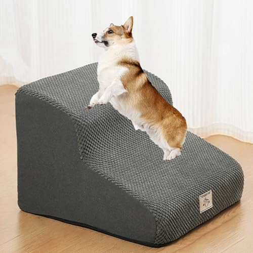 QXLXS Hund Treppe, Haustiertreppe für, Hundetreppen für Kleine Hunde und Katzen, Dog Stairs für Sofa Bett, Haustiertreppe für Couch aus Hochdichtem Schwamm, Hunde Treppe Hunderampe, 40 * 40 * 30cm QXLXS Hund Treppe, Haustiertreppe für, Hundetreppen für Kleine Hunde und Katzen, Dog Stairs für Sofa Bett, Haustiertreppe für Couch aus Hochdichtem Schwamm, Hunde Treppe Hunderampe, 40 * 40 * 30cm von QXLXS
