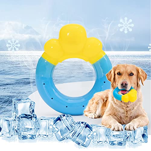 QYHGS Haustier Beißring Kühlung Kauspielzeug Hundespielzeug für den Sommer Kühlung Gefrorenes Hundespielzeug Voll mit Wasser Gefrorene Prävention von Hitzschlag,Yellow-3 QYHGS Haustier Beißring Kühlung Kauspielzeug Hundespielzeug für den Sommer Kühlung Gefrorenes Hundespielzeug Voll mit Wasser Gefrorene Prävention von Hitzschlag,Yellow-3 von QYHGS