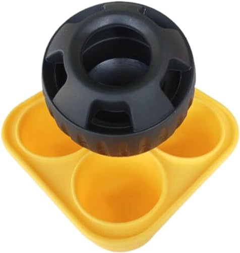 QYJLOFMVE Schleckball Hund, Pupsicle Hundespielzeug mit 1 Tablett, Nachfüllbares Leckerli Spielzeug Wiederverwendbares, Spielzeug für Hunde Leicht zu Reinigen, Ihren Welpen Abzulenken von QYJLOFMVE