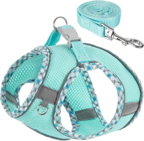 Hundegeschirr (blau-grün, M) von QYJinlida