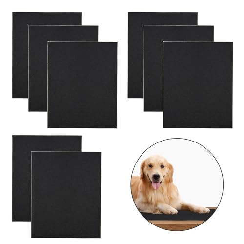 8pcs Dog Scratch Replacement Pad, Self-Adhesive Emery Paper Scratching Dog Pad Replaceable Sticky Sandpaper Dog Scratch Board, Trim, Nail Care, File Scratch Board for Dog Cat Claw Care (27,9 x 22,9 8pcs Dog Scratch Replacement Pad, Self-Adhesive Emery Paper Scratching Dog Pad Replaceable Sticky Sandpaper Dog Scratch Board, Trim, Nail Care, File Scratch Board for Dog Cat Claw Care (27,9 x 22,9 von QZONELIFE
