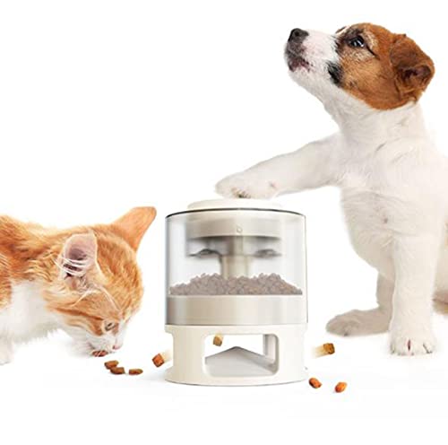 Intelligenter Futterspender für Katzen und Hunde, 0,5 l, Weiß von QZWGZ