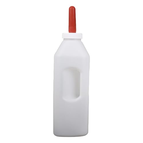 Qaonsciug Kalb Fütterungsflasche Mit Brustwarze Und Bequemen Grifffutterlädern 1-5L Große Kapazität Easy Feeding Milchflasche Qaonsciug Kalb Fütterungsflasche Mit Brustwarze Und Bequemen Grifffutterlädern 1-5L Große Kapazität Easy Feeding Milchflasche von Qaonsciug