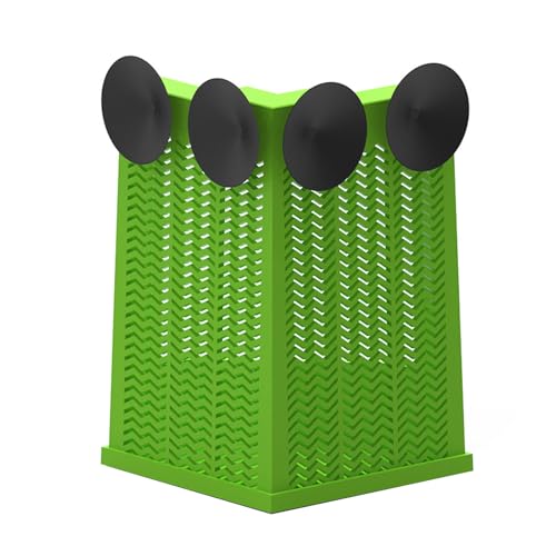 Qaonsciug Wandmontierte Reptilien Futterstation Eck Futterbox Mit Saugnapf Befestigung Für Die Reptilienversorgung In Terrarien Qaonsciug Wandmontierte Reptilien Futterstation Eck Futterbox Mit Saugnapf Befestigung Für Die Reptilienversorgung In Terrarien von Qaonsciug