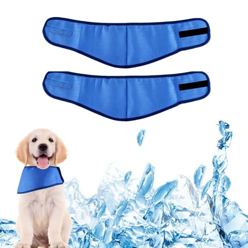 2Pcs Kühlendes Hundehalsband,Leicht Kühlhalsband für Hunde Kühlendes Halsband Atmungsaktives Kühlendes Bandana,Kühlendes Halstuch für Kleine Mittlere Haustiere Sommer 2Pcs Kühlendes Hundehalsband,Leicht Kühlhalsband für Hunde Kühlendes Halsband Atmungsaktives Kühlendes Bandana,Kühlendes Halstuch für Kleine Mittlere Haustiere Sommer von Qaziuy