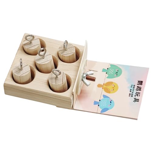 Papageien Füttern Spielzeugholzvögel Spielspiel Interaktiv Haustierspielzeugversorgung Für Futtersuche Und Sitz Sicherer Papageienfuttermittel Papageien Füttern Spielzeugholzvögel Spielspiel Interaktiv Haustierspielzeugversorgung Für Futtersuche Und Sitz Sicherer Papageienfuttermittel von Qcbuegof