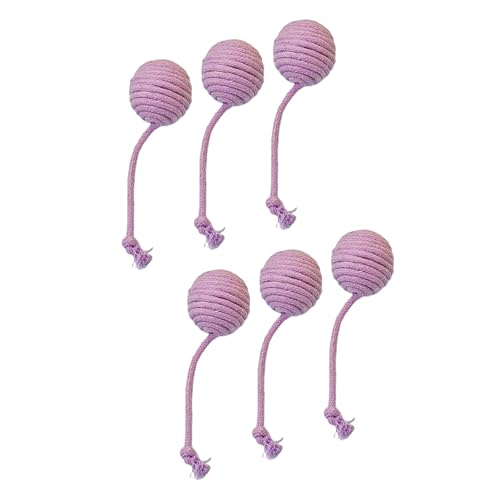 Qcbuegof 6pcs Sisal Sphäre Für Katzen Die Kauen Kau Interaktionskatzen Jagen Schwanzkugel Langeweile Katzen Verlobungsspielzeug Einbeziehen Katzen Sisal Bälle Qcbuegof 6pcs Sisal Sphäre Für Katzen Die Kauen Kau Interaktionskatzen Jagen Schwanzkugel Langeweile Katzen Verlobungsspielzeug Einbeziehen Katzen Sisal Bälle von Qcbuegof