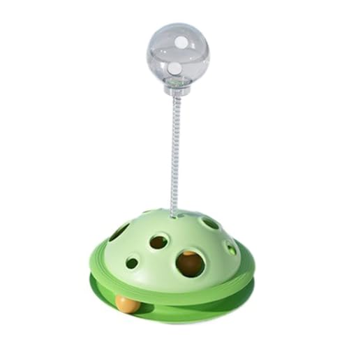Qcbuegof Funny Kätzchenspielzeug Multifunktionaler Langsamer Feeder Mit Spurbasis Spring Feder Spielzeug Übungsflexibilität Empfindlichkeit Katzen Feeder Toy Qcbuegof Funny Kätzchenspielzeug Multifunktionaler Langsamer Feeder Mit Spurbasis Spring Feder Spielzeug Übungsflexibilität Empfindlichkeit Katzen Feeder Toy von Qcbuegof