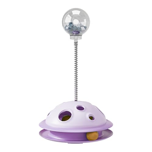 Qcbuegof Funny Kätzchenspielzeug Multifunktionaler Langsamer Feeder Mit Spurbasis Spring Feder Spielzeug Übungsflexibilität Empfindlichkeit Katzen Feeder Toy Qcbuegof Funny Kätzchenspielzeug Multifunktionaler Langsamer Feeder Mit Spurbasis Spring Feder Spielzeug Übungsflexibilität Empfindlichkeit Katzen Feeder Toy von Qcbuegof