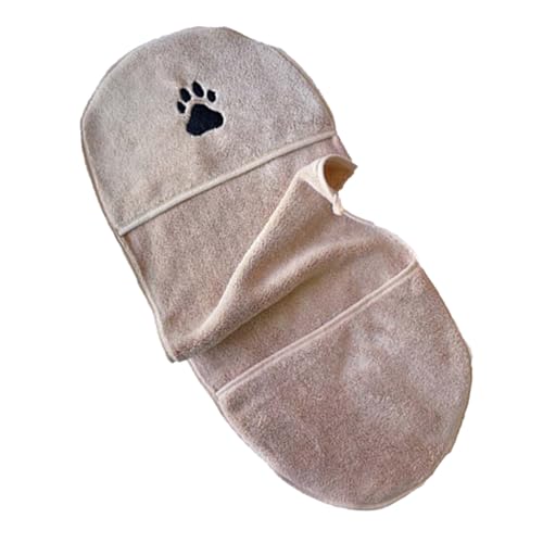 Qcbuegof Mikrofaser-Hundehandtuch, Haustier-Badetuch, weich, saugfähig, einfach zu waschen und wiederverwendbar, modische Haustierhandtücher Qcbuegof Mikrofaser-Hundehandtuch, Haustier-Badetuch, weich, saugfähig, einfach zu waschen und wiederverwendbar, modische Haustierhandtücher von Qcbuegof