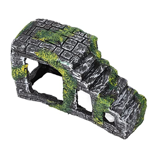 Aquarium-Dekorationen, Schildkröten-Kletterplattform, Treppen, Harz, Aquarium-Ornament, Abgestuftes Design, Reptilien-Kletterplattform, Einfache Installation, Geeignet FüR Heimdekoration, 22 X 8,5 X Aquarium-Dekorationen, Schildkröten-Kletterplattform, Treppen, Harz, Aquarium-Ornament, Abgestuftes Design, Reptilien-Kletterplattform, Einfache Installation, Geeignet FüR Heimdekoration, 22 X 8,5 X von Qcwwy