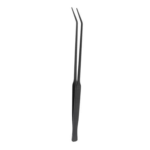 Aquarium-Pinzette, 24,9 cm, Aquarium-Pinzette, Edelstahl, Gerade, Aquascaping-Werkzeuge, Lange, Schlanke Aquarium-Pflanzenwerkzeuge Zum Jäten, Reinigen, (9,8 Zoll Gebogene Aquarium-Pinzette, 24,9 cm, Aquarium-Pinzette, Edelstahl, Gerade, Aquascaping-Werkzeuge, Lange, Schlanke Aquarium-Pflanzenwerkzeuge Zum Jäten, Reinigen, (9,8 Zoll Gebogene von Qcwwy