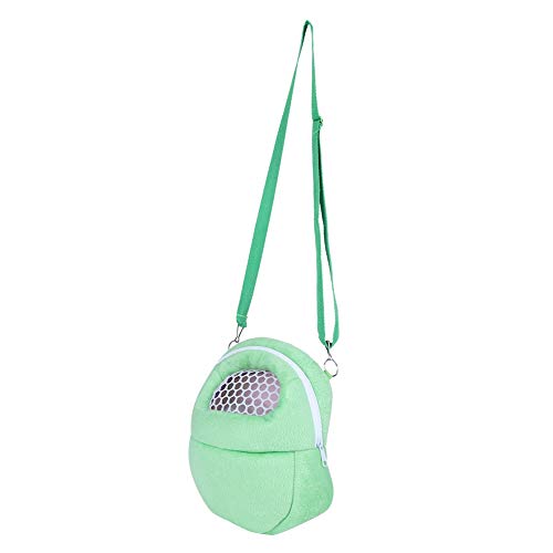 Haustiertaschen, Tasche, Outdoor, Warme Reise-Mesh-Handtaschen mit Verstellbarem Riemen und Reißverschluss, Tragbare Tiertrage für Hamster, Ratten, Kaninchen, Kurze Haustiertaschen, Tasche, Outdoor, Warme Reise-Mesh-Handtaschen mit Verstellbarem Riemen und Reißverschluss, Tragbare Tiertrage für Hamster, Ratten, Kaninchen, Kurze von Qcwwy