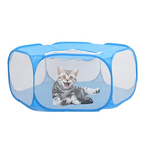 Qcwwy Haustierzaun, Atmungsaktives Netz, Faltbar, Hamsterzaun, Outdoor-/Indoor-Übung, Krabbeln, Spielen, Kleintierzelt für Chinchillas, Meerschweinchen, Rennmäuse, Frettchen, Qcwwy Haustierzaun, Atmungsaktives Netz, Faltbar, Hamsterzaun, Outdoor-/Indoor-Übung, Krabbeln, Spielen, Kleintierzelt für Chinchillas, Meerschweinchen, Rennmäuse, Frettchen, von Qcwwy