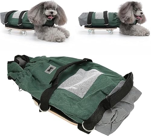 Hunde-Scooter FüR Hinterbeine, Sicherer Brust-Gliedmaßen-Schutz, Haustier-Schlepptasche, Scooter FüR GeläHmte Haustiere, Rollstuhl FüR Hinterbeine, GeläHmter Hund SchüTzt Brust und Gliedmaßen (L Hunde-Scooter FüR Hinterbeine, Sicherer Brust-Gliedmaßen-Schutz, Haustier-Schlepptasche, Scooter FüR GeläHmte Haustiere, Rollstuhl FüR Hinterbeine, GeläHmter Hund SchüTzt Brust und Gliedmaßen (L von Qcwwy