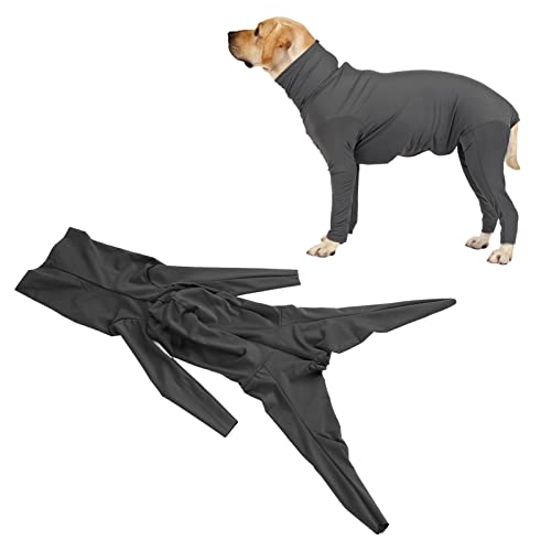 Hunde-Strampler, Chirurgie-Wiederherstellungsanzug, Hunde-Pyjama-Overall, Verhindert das Auslaufen des Anzugs, VollstäNdige Abdeckung, Chirurgischer Wiederherstellungs-Bodysuit FüR Haustiere, (XXL) von Qcwwy