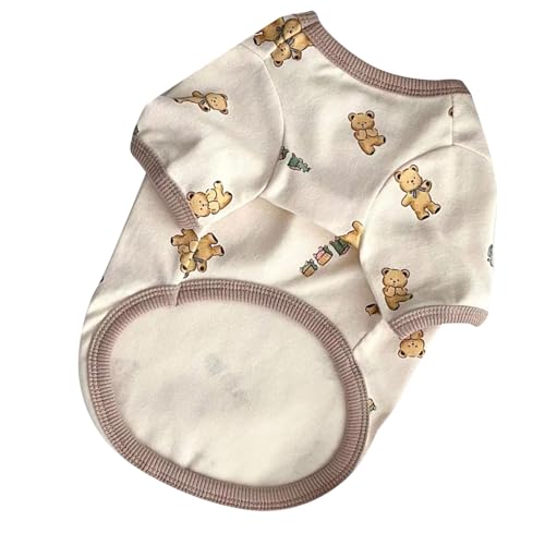 Hundebekleidung, Welpenkleidung, Pomeranian, Bichon Frise, Pudel, Schnauzer, Hunde-T-Shirt aus Hochfestem Polyester, Leicht zu Tragen und zu Reinigen, Geeignet für Alle Hundebekleidung, Welpenkleidung, Pomeranian, Bichon Frise, Pudel, Schnauzer, Hunde-T-Shirt aus Hochfestem Polyester, Leicht zu Tragen und zu Reinigen, Geeignet für Alle von Qcwwy