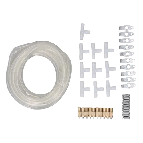 Kaninchen-Wassernippeltränke, Großes Wasserausstoß-Trinksystem, Einfache Installation, Kaninchen-Wassernippel-Futterspender, Transparentes Schlauchdesign, Trinknippel-Set für Käfig Kaninchen-Wassernippeltränke, Großes Wasserausstoß-Trinksystem, Einfache Installation, Kaninchen-Wassernippel-Futterspender, Transparentes Schlauchdesign, Trinknippel-Set für Käfig von Qcwwy