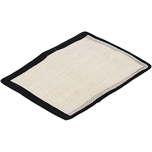 Katzen-Sisal-Kratzunterlage, Langlebige Möbelschutzmatte für Katzen, Mehrzweck-Design mit Natürlichem Sisal, Geeignet für Alle Altersgruppen (Klein (12,6 x 11,8 x 3,3 x 2,0 Zoll)) von Qcwwy