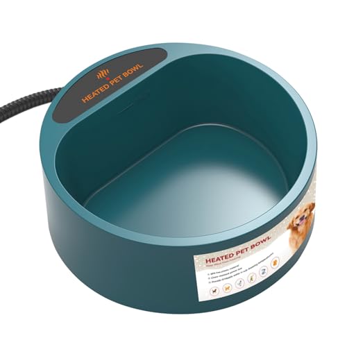 Katzenspielzeug 35W Konstante Temperatur Erhitzte Hund Cat Cat Food Water Schüssel Hundefutterschale Elektrische Heizung Haustier Essschüssel für Hunde Katzen Vögel Erhitzte Haustierschale, 2,2 L Katzenspielzeug 35W Konstante Temperatur Erhitzte Hund Cat Cat Food Water Schüssel Hundefutterschale Elektrische Heizung Haustier Essschüssel für Hunde Katzen Vögel Erhitzte Haustierschale, 2,2 L von Qcwwy