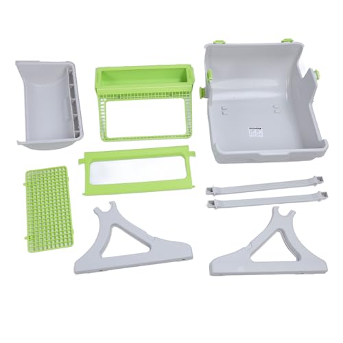 Katzentoilette, Halbautomatische Reinigung, Große Katzentoilette, Geräumiges Design, Komfortabler Platz, Katzentoilette, Einfache Installation, Katzentoilette Katzentoilette, Halbautomatische Reinigung, Große Katzentoilette, Geräumiges Design, Komfortabler Platz, Katzentoilette, Einfache Installation, Katzentoilette von Qcwwy