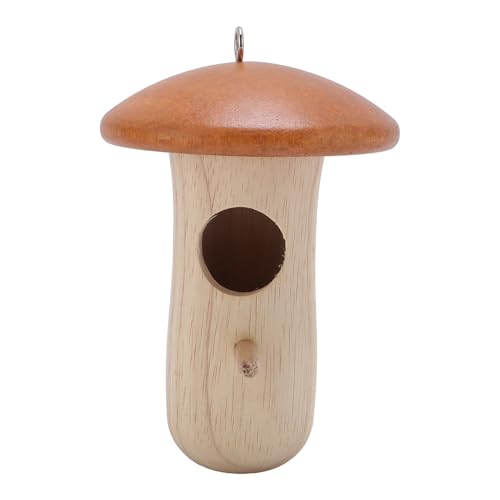 Kolibri-Haus, Holz-Kolibri-, Holz-Vogelhaus, Buche, Außenfutterspender, Kolibri-Vogelhaus Zum Aufhängen Im Freien, Gartengeschenke, Heimdekoration Kolibri-Haus, Holz-Kolibri-, Holz-Vogelhaus, Buche, Außenfutterspender, Kolibri-Vogelhaus Zum Aufhängen Im Freien, Gartengeschenke, Heimdekoration von Qcwwy