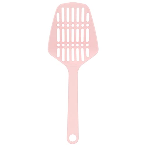 PP-Dreieck-Katzenstreuschaufel, Tiefes Schaufeldesign, Großer Raum, Langlebig, Tragbar Zum Reinigen Schwer Zugänglicher Ecken in der Katzentoilette (PINK) von Qcwwy