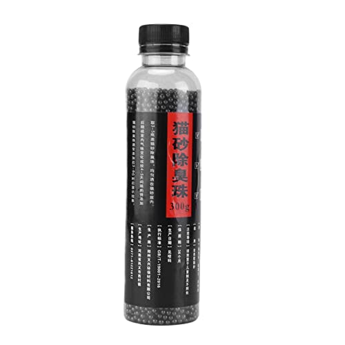 Perlen Deodorant für Katzenstreu 300 g, Deodorant für duftende Gerüche, sicher und effektiv, Inhaltsstoff Sepiolith Diatomit, breite Anwendung für Verdichter von von Qcwwy