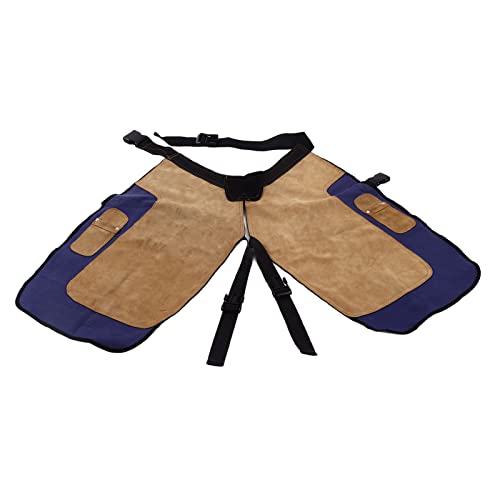 Qcwwy Abnehmbare Pferdestallschürze, Handgefertigte Hufschmiedschürze aus Canvas-Rindsleder mit Taschen und Schnalle, Bauernhofzubehör, Hufeisenhose, Passend für Landwirte Qcwwy Abnehmbare Pferdestallschürze, Handgefertigte Hufschmiedschürze aus Canvas-Rindsleder mit Taschen und Schnalle, Bauernhofzubehör, Hufeisenhose, Passend für Landwirte von Qcwwy