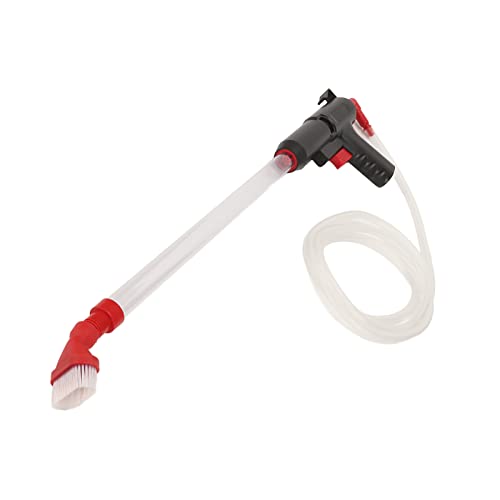 Qcwwy Aquarienkies-Reiniger-Kit, Schneller Wasserwechsler mit Luftdruckknopf, Manueller Siphon-Staubsauger für Aquarien Zum Reinigen von Kies und Sand Qcwwy Aquarienkies-Reiniger-Kit, Schneller Wasserwechsler mit Luftdruckknopf, Manueller Siphon-Staubsauger für Aquarien Zum Reinigen von Kies und Sand von Qcwwy
